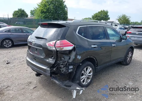 2015 Nissan Rogue Sv из США, поврежденный, VIN 5N1AT2MV3FC870194